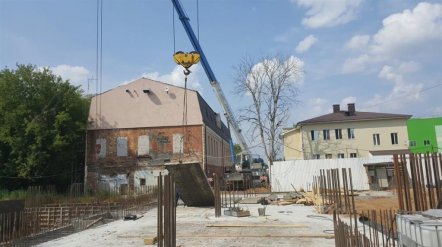 Ход строительства ЖК Панорама, литер 1 (по ул. Карла Маркса) на 4 июля 2016