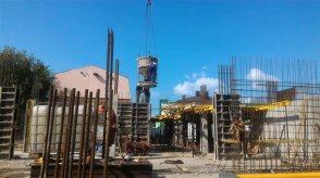 Ход строительства ЖК Панорама, литер 1 (по ул. Карла Маркса) на 29 июля 2016