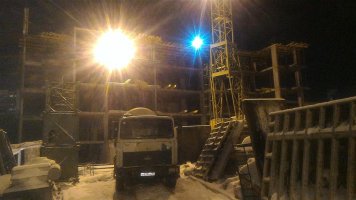 Ход строительства ЖК Панорама, литер 1 (по ул. Карла Маркса) на 12 ноября 2016