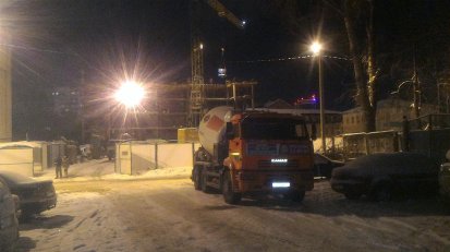 Ход строительства ЖК Панорама, литер 1 (по ул. Карла Маркса) на 12 ноября 2016