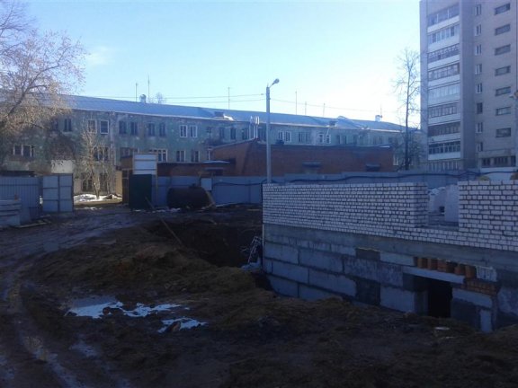 Ход строительства ЖК Радуга (ул. Сакко) на 10 марта 2015