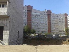 Ход строительства ЖК Радуга (ул. Сакко) на 18 сентября 2015