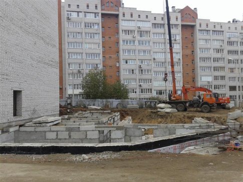 Ход строительства ЖК Радуга (ул. Сакко) на 16 октября 2015