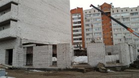 Ход строительства ЖК Радуга (ул. Сакко) на 7 декабря 2015