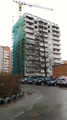 Ход строительства ЖК Радуга (ул. Сакко) на 7 декабря 2015
