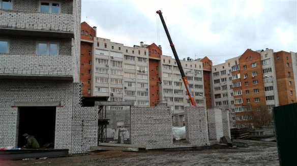 Ход строительства ЖК Радуга (ул. Сакко) на 7 декабря 2015