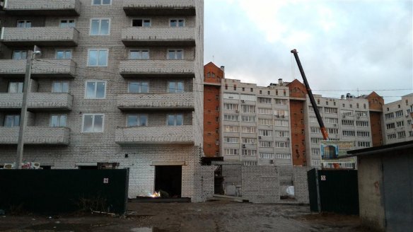 Ход строительства ЖК Радуга (ул. Сакко) на 7 декабря 2015