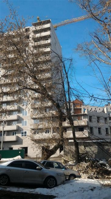 Ход строительства ЖК Радуга (ул. Сакко) на 10 марта 2016