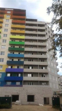 Ход строительства ЖК Радуга (ул. Сакко) на 24 августа 2016