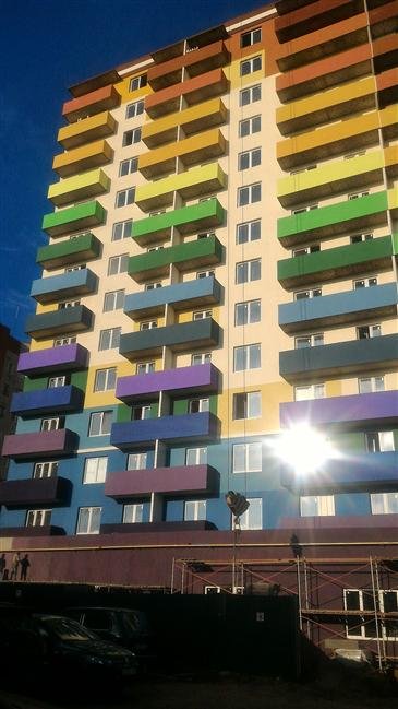 Ход строительства ЖК Радуга (ул. Сакко) на 27 октября 2016