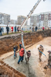 Ход строительства ЖК Зеленая Роща (ул. Лежневская) на 17 июля 2014