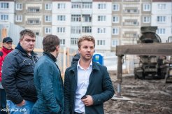 Ход строительства ЖК Зеленая Роща (ул. Лежневская) на 17 июля 2014