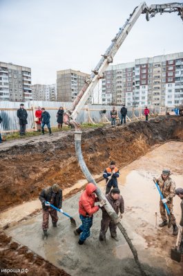 Ход строительства ЖК Зеленая Роща (ул. Лежневская) на 17 июля 2014
