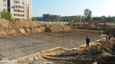 Ход строительства ЖК Зеленая Роща (ул. Лежневская) на 6 августа 2014