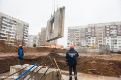 Ход строительства ЖК Зеленая Роща (ул. Лежневская) на 22 октября 2014