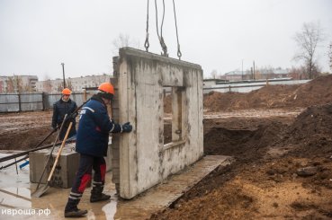 Ход строительства ЖК Зеленая Роща (ул. Лежневская) на 22 октября 2014