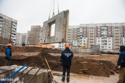 Ход строительства ЖК Зеленая Роща (ул. Лежневская) на 22 октября 2014