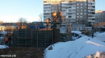 Ход строительства ЖК Зеленая Роща (ул. Лежневская) на 20 января 2015