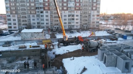 Ход строительства ЖК Зеленая Роща (ул. Лежневская) на 20 января 2015