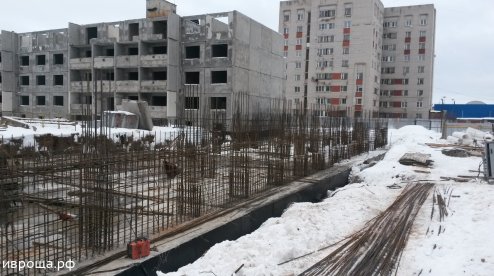 Ход строительства ЖК Зеленая Роща (ул. Лежневская) на 20 января 2015