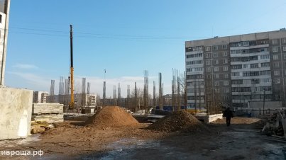 Ход строительства ЖК Зеленая Роща (ул. Лежневская) на 2 марта 2015