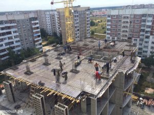 Ход строительства ЖК Зеленая Роща (ул. Лежневская) на 13 августа 2015
