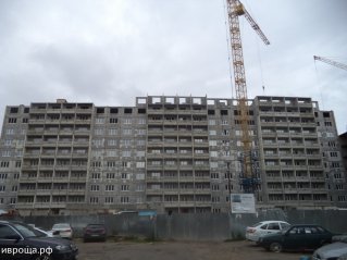 Ход строительства ЖК Зеленая Роща (ул. Лежневская) на 2 сентября 2015