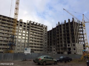 Ход строительства ЖК Зеленая Роща (ул. Лежневская) на 19 октября 2015