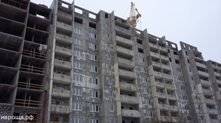 Ход строительства ЖК Зеленая Роща (ул. Лежневская) на 9 февраля 2016