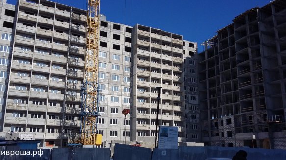 Ход строительства ЖК Зеленая Роща (ул. Лежневская) на 8 марта 2016
