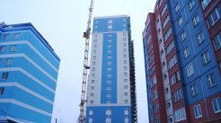 Ход строительства ЖК Центральный (ул. Зеленая) на 12 января 2017