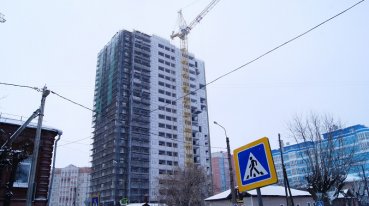 Ход строительства ЖК Центральный (ул. Зеленая) на 12 января 2017