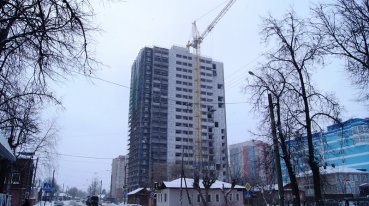 Ход строительства ЖК Центральный (ул. Зеленая) на 12 января 2017