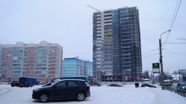 Ход строительства ЖК Центральный (ул. Зеленая) на 12 января 2017
