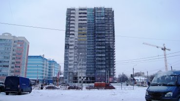 Ход строительства ЖК Центральный (ул. Зеленая) на 12 января 2017