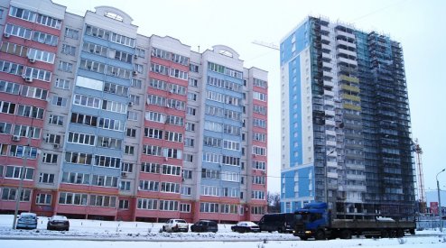 Ход строительства ЖК Центральный (ул. Зеленая) на 12 января 2017