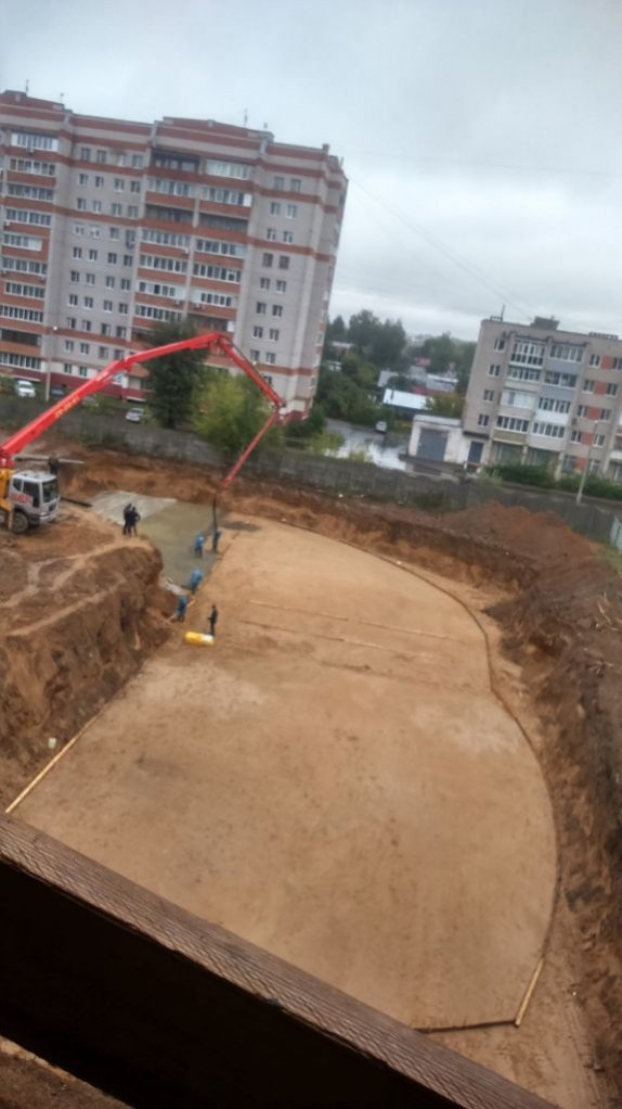 Ход строительства ЖК Аристократ 2 (1 очередь, ул. Лежневская) на 4 августа 2014