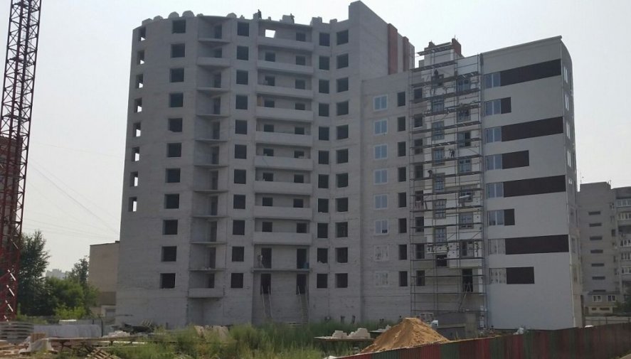 Ход строительства ЖК Аристократ 2 (1 очередь, ул. Лежневская) на 12 июля 2015