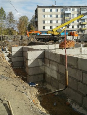 Ход строительства Дом на ул. Володиной на 30 сентября 2015