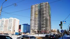 Ход строительства ЖК Центральный (ул. Зеленая) на 25 января 2017