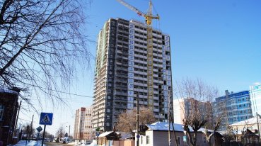 Ход строительства ЖК Центральный (ул. Зеленая) на 25 января 2017