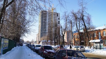 Ход строительства ЖК Центральный (ул. Зеленая) на 25 января 2017