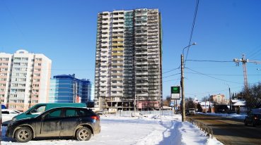 Ход строительства ЖК Центральный (ул. Зеленая) на 25 января 2017