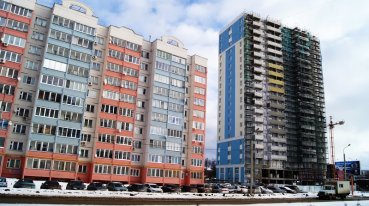 Ход строительства ЖК Центральный (ул. Зеленая) на 15 февраля 2017