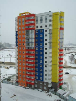 Ход строительства ЖК Престиж Сити, 17 этажей, корпус A на 25 марта 2015