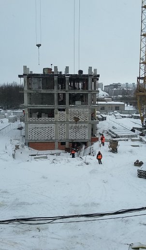 Ход строительства ЖК Новые Черемушки (ул. Ленинградская) на 18 января 2017