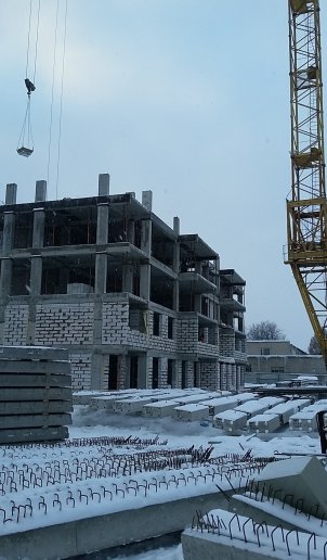Ход строительства ЖК Новые Черемушки (ул. Ленинградская) на 18 января 2017