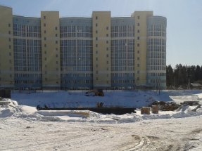 Ход строительства ЖК Престиж Сити, 17 этажей, корпус Б на 28 марта 2013