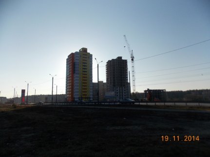 Ход строительства ЖК Престиж Сити, 17 этажей, корпус Б на 19 ноября 2014