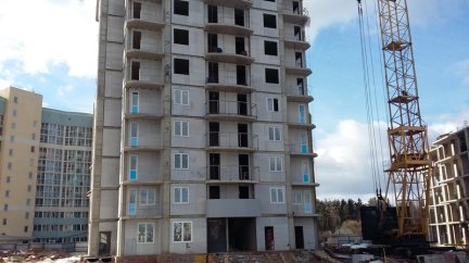 Ход строительства ЖК Престиж Сити, 17 этажей, корпус Б на 25 марта 2015